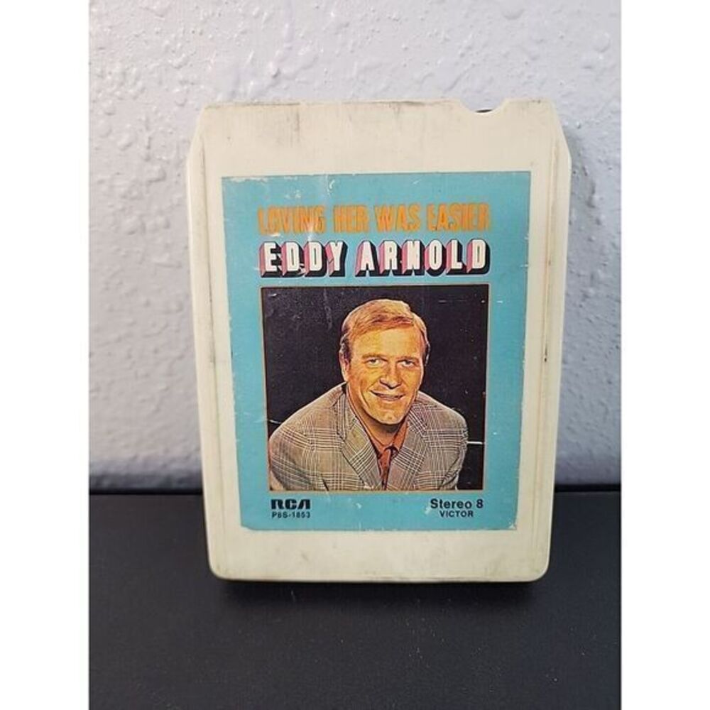 Eddy Arnold Loving Her Was Easier, 8-track Cassette‎ Tape